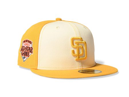 NEW ERA San Diego Padres - CO 59FIFTY 1992 ASG CHROME AGOLD【70890314】 Hot on Sale