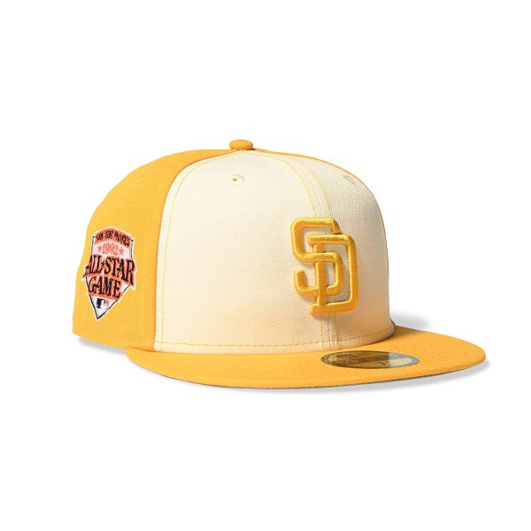 NEW ERA San Diego Padres - CO 59FIFTY 1992 ASG CHROME AGOLD【70890314】 Hot on Sale