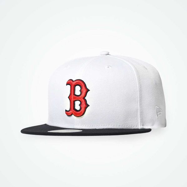 NEW ERA Boston Red Sox - 59FIFTY OPTIC WHITE NAVY【70832607】 Hot on Sale