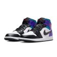 AIR JORDAN 1 MID エア ジョーダン 1 ミッド WHITE BLACK-BRIGHT CONCORD ホワイト×ブラック【DQ8426-154】 Online