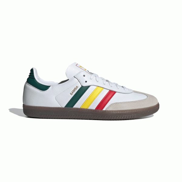 Adidas サンバ OG   Samba OG W    WHITE フットウェアホワイト イエロー カレッジグリーン【IH3118】 Supply