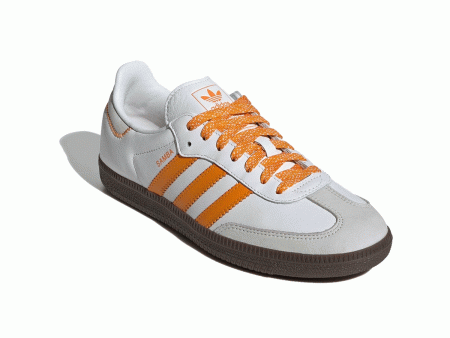 adidas SAMBA OG W   FTWR WHITE ORANGE アディダス サンバ オリジナル  フットウェア ホワイト EQTオレンジ  【IE6521】 For Discount