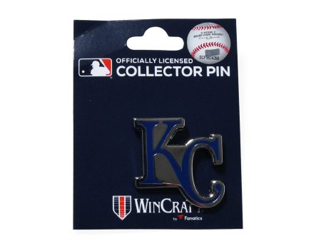 MLB-49534322 Kansas City Royals Secondary Logo Pin Supply