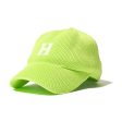 HOMEGAME - H LOGO COTTON KNIT BASEBALL CAP NEON YELLOW【HG241414】 For Discount