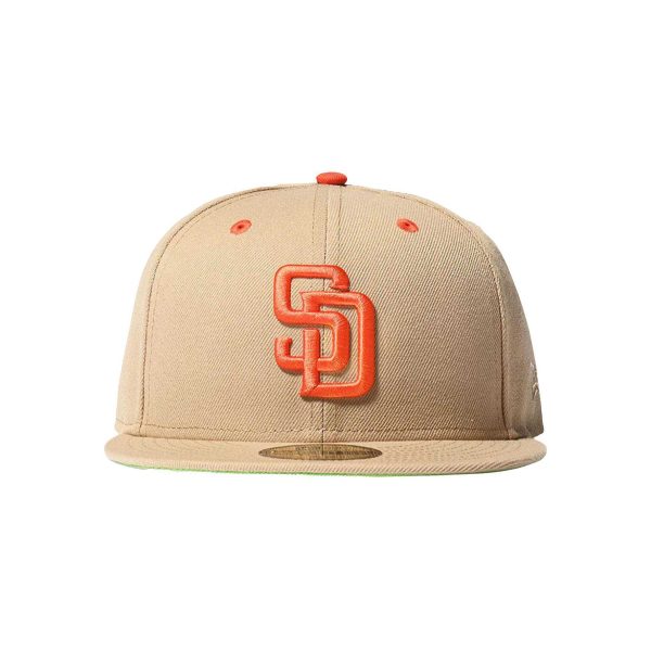 NEW ERA San Diego Padres - CO 59FIFTY CAMEL UV KELLY【70846134】 Supply