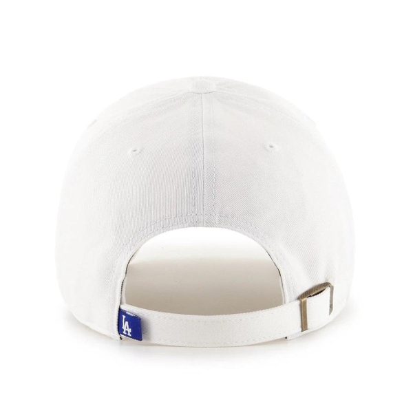 ’47 BRAND Los Angeles Dodgers - ’47 CLEAN UP White Blue【RGW12GWS】 Online Sale