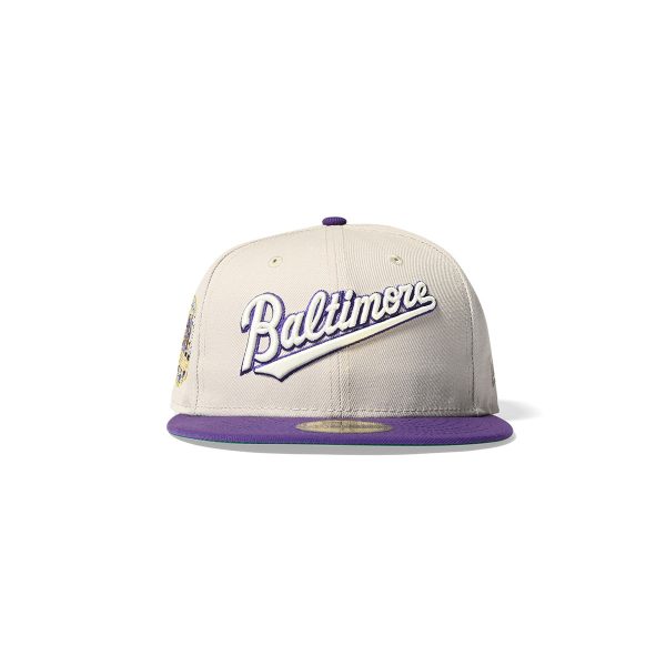 NEW ERA Baltimore Orioles - 59FIFTY CO 30TH ANV STONE TRUE PURPLE【70858253】 Fashion