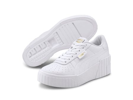 PUMA CALI WEDGE WMNS  WHITE  プーマ カリ ウェッジ ウィメンズ  ホワイト 【373438-01】 Fashion