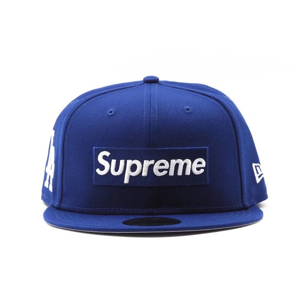 SUPREME × NEW ERA × MLB Los Angeles Dodgers - TEAMS BOX LOGO CAP Sale