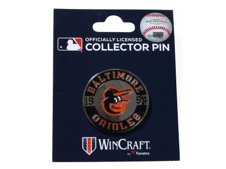 MLB-49606322 Baltimore Orioles Established 1954 Circle Pin on Sale