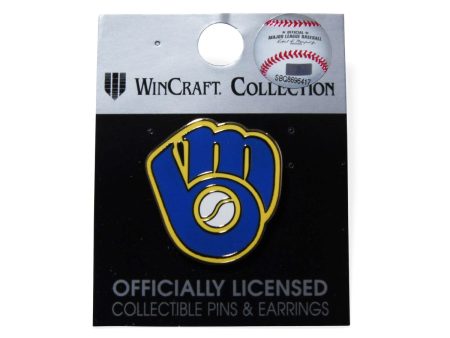 MLB-55269091 Milwaukee Brewers Retro Logo Pin Cheap