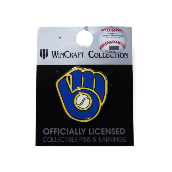 MLB-55269091 Milwaukee Brewers Retro Logo Pin Cheap