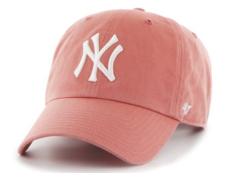 ’47 BRAND New York Yankees -  47 CLEAN UP Island Red【RGW17GWS】 Supply