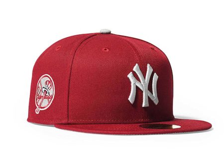 NEW ERA New York Yankees - 59FIFTY CO CIRCLE PATCH SCARLET【70846158】 Discount