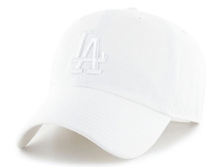 ’47 BRAND Los Angeles Dodgers - ’47 CLEAN UP White White Logo【RGW12GWSNL】 Supply