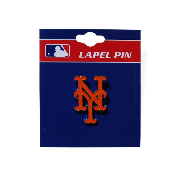 MLB-PN-001-17-PSG New York Mets Logo Secondary Logo Pin NY Style Fashion