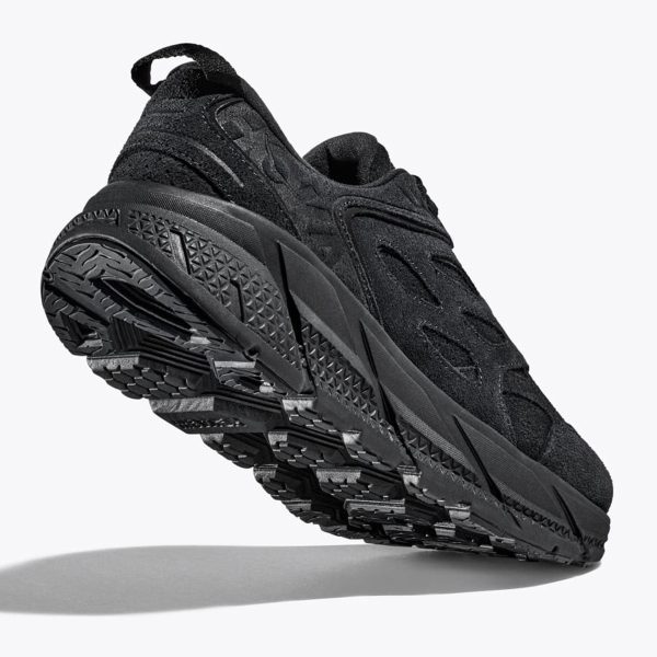 HOKA [ホカ]   CLIFTON L SUEDE クリフトン L スエード BLACK×BLACK ブラック×ブラック 【1122571-BBLC】 Online Hot Sale