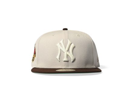 NEW ERA New York Yankees - 59FIFTY CO 1999 WS STONE BURNT WOOD【70858563】 For Cheap