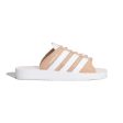 Adidas ガゼル ビーチスライド GAZELLE BEACH SLIDES W MAGIC BEIGE FTWWHT FTWWHT マジックベージュ フットウェアホワイト フットウェアホワイト【JQ7422】 on Sale