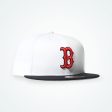 NEW ERA Boston Red Sox - 59FIFTY OPTIC WHITE NAVY【70832607】 Hot on Sale