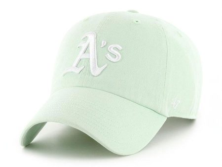 ’47 BRAND Oakland Athletics - ’47 CLEAN UP Aloe【NLRGW18GWS】 Online now