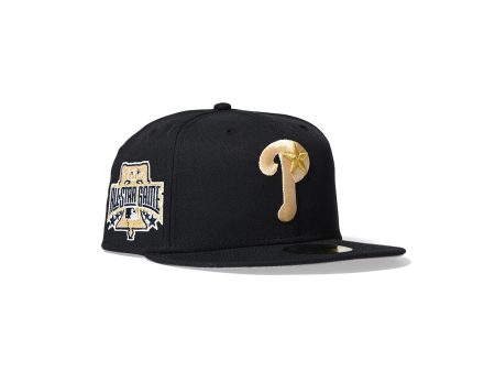 NEW ERA Philadelphia Phillies - 59FIFTY CO 1996 ASG GOLD LOGO NAVY【70858252】 For Cheap