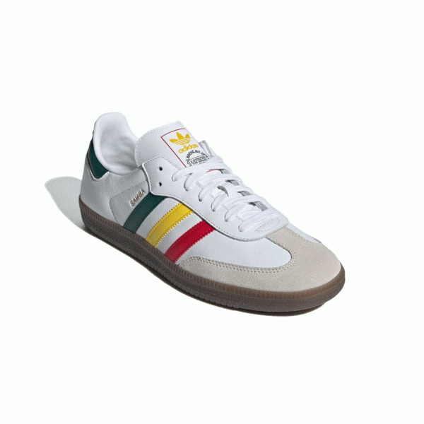 Adidas サンバ OG   Samba OG W    WHITE フットウェアホワイト イエロー カレッジグリーン【IH3118】 Supply