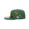 NEW ERA × FELT San Diego Padres - 59FIFTY BUTTERFLY GARDEN GREEN Cheap