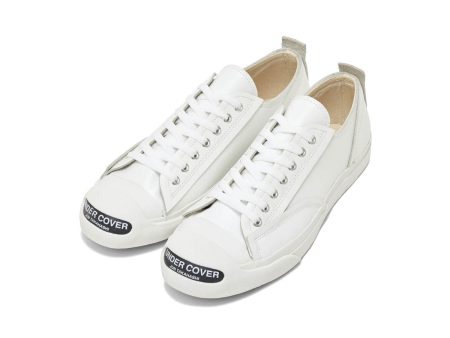 UNDERCOVER TOE LOGO LEATHER SNEAKERS WHITE アンダーカバー トー ロゴ レザー スニーカー ホワイト 【UC2D9F02】 For Discount