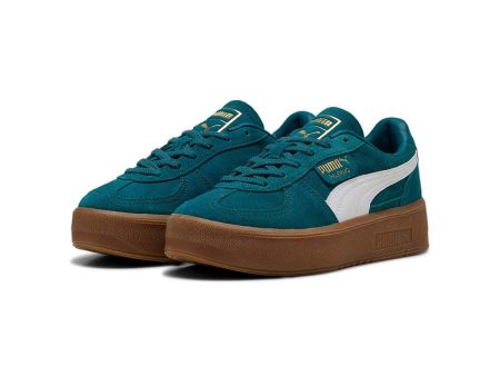 PUMA PALERMO ELEVATA WMNS  GREEN  プーマ パレルモ エレヴェータ ウィメンズ  グリーン 【399348-02】 For Discount