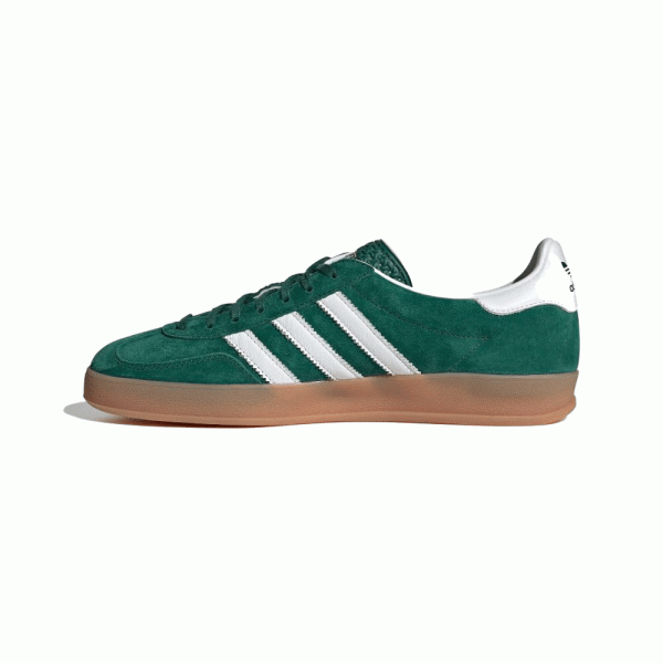 Adidas GAZELLE INDOOR ガゼル インドア GREEN カレッジグリーン フットウェアホワイト ガム【IG1596】 For Sale