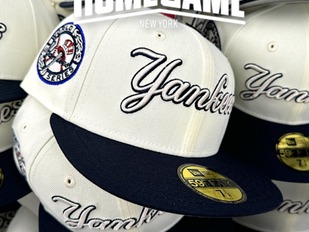 NEW ERA New York Yankees - 59FIFTY 1949 World Series Chrome White Navy on Sale