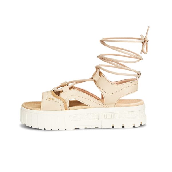 PUMA MAYZE SANDAL LACES POP WNS IVORY プーマ メイズ サンダル レースポップ ウィメンズ アイボリー【388950-01】 Online