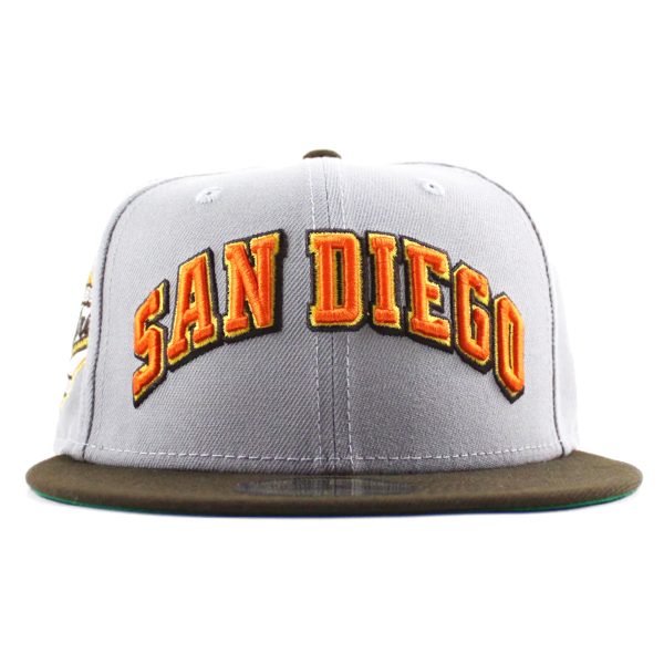 NEW ERA San Diego Padres - 59FIFTY 1969-1999 IL GRAY WALNUT Online Hot Sale