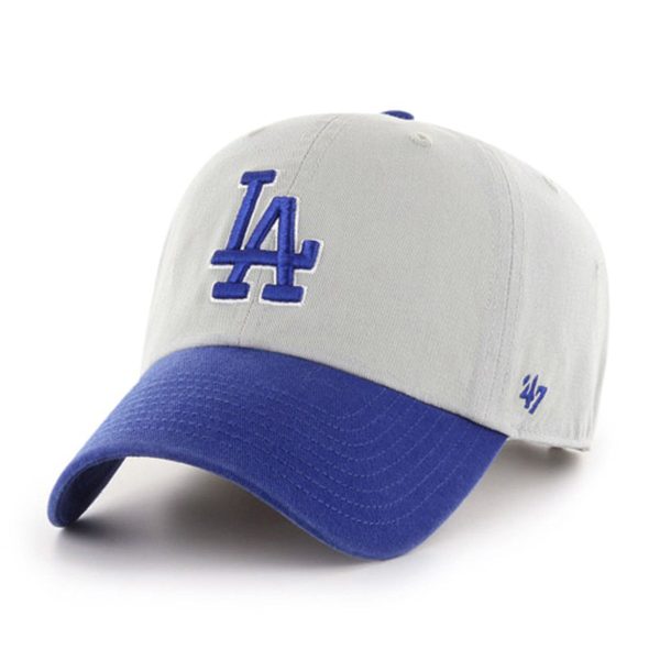 ’47 BRAND Los Angeles Dodgers - ‘47 CLEAN UP Gray×Royal【RGTTP12GWS】 Fashion