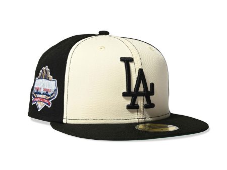 NEW ERA Los Angeles Dodgers - 59FIFTY CO 40TH ANV CHROME BLACK【70890318】 on Sale