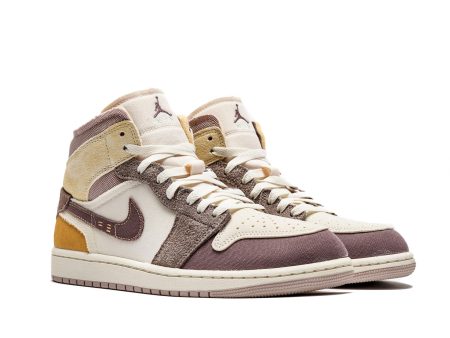 AIR JORDAN 1 エア ジョーダン 1 MID ミッド SE CRAFT クラフト SAIL TAUPE【DM9652-102】 Hot on Sale