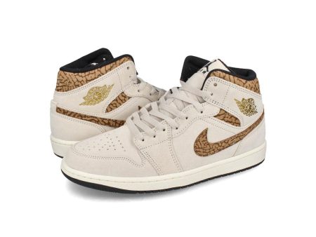 NIKE AIR JORDAN 1 MID SE  BROWN ELEPHANT SAFARI  ナイキ エア ジョーダン 1 ミッド SE  ブラウン エレファント サファリ 【DZ4129-102】 Online