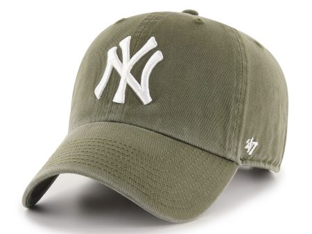 ’47 BRAND New York Yankees -  47 CLEAN UP Sandalwood【RGW17GWS】 Hot on Sale