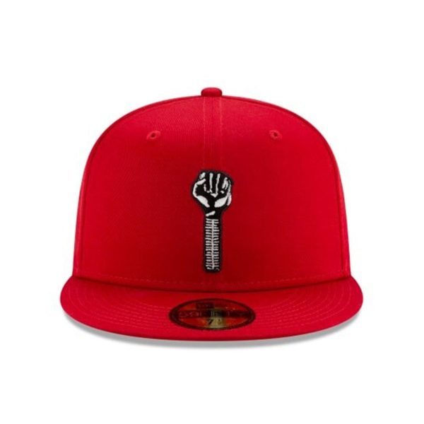 NEW ERA × TYSHAWN JONES - 59FIFTY HARDIES CAP RED Supply