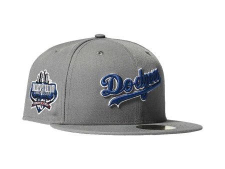 NEW ERA Los Angeles Dodgers - CO STADIUM 40th ANV 59FIFTY STORM GRAY【70846156】 Supply