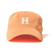 HOMEGAME - H LOGO COTTON KNIT BASEBALL CAP Lt.ORANGE【HG241414】 Online now