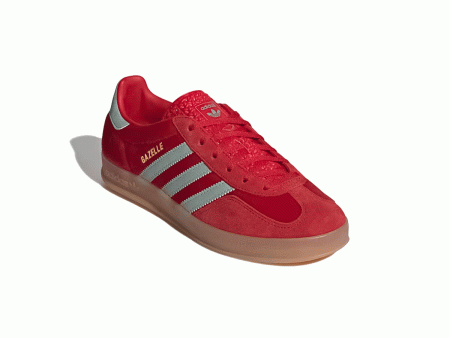 adidas GAZELLE INDOOR W  Better Scarlet Hazy Green  アディダス ガゼル インドア  ベタースカーレット ヘイジーグリーン  【IG6786】 Supply