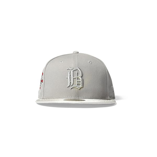 NEW ERA Birmingham Barons - 59FIFTY CO 20TH ANV GREY METALLIC SILVER【70834067】 Online now