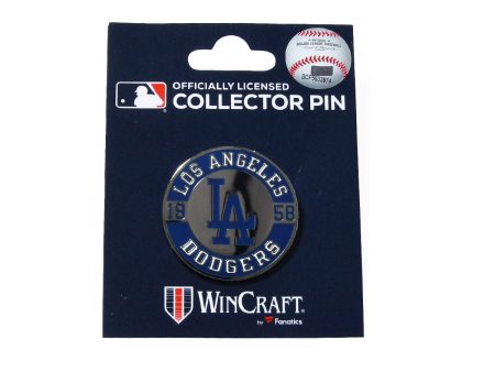 MLB-49579322 Los Angeles Dodgers Established 1958 Circle Pin Discount