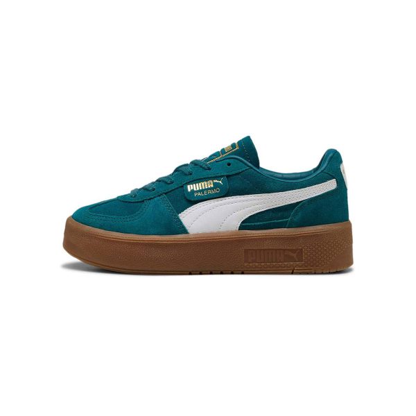 PUMA PALERMO ELEVATA WMNS  GREEN  プーマ パレルモ エレヴェータ ウィメンズ  グリーン 【399348-02】 For Discount