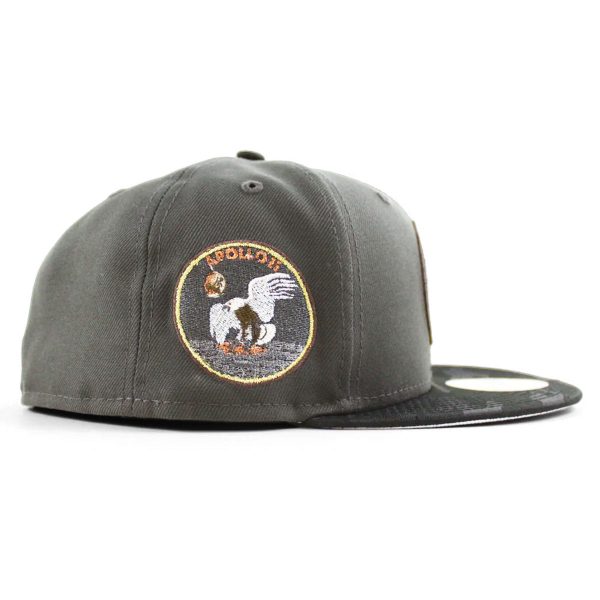 NEW ERA Houston Astros - 59FIFTY APOLLO 11 PEWTER JAQUARD TONAL CM Online