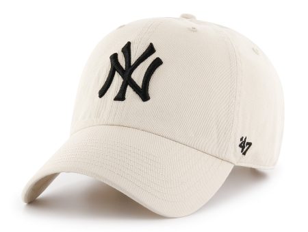 ’47 BRAND New York Yankees - ’47 CLEAN UP Natural【RGW17GWS】 Online Hot Sale