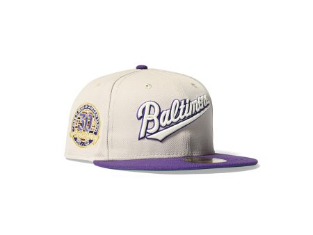 NEW ERA Baltimore Orioles - 59FIFTY CO 30TH ANV STONE TRUE PURPLE【70858253】 Fashion