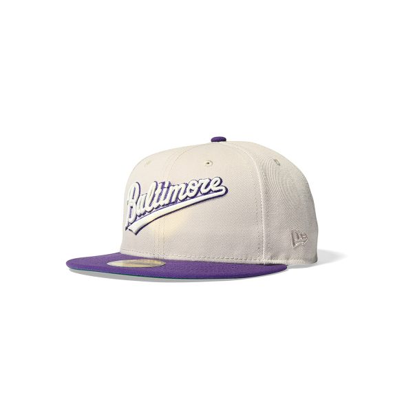 NEW ERA Baltimore Orioles - 59FIFTY CO 30TH ANV STONE TRUE PURPLE【70858253】 Fashion